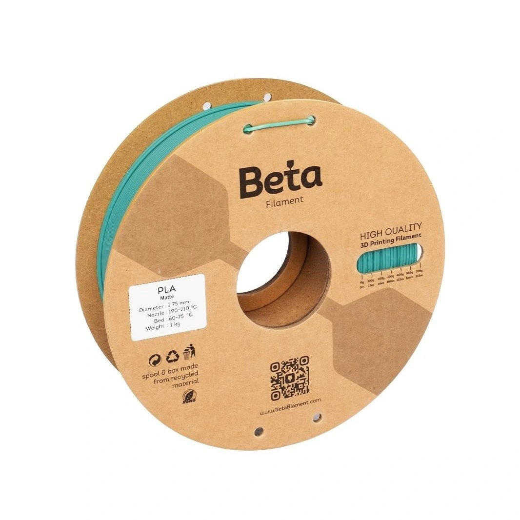 Beta PLA-Matte Filament - Çam Yeşili (Pine Green) - 1Kg