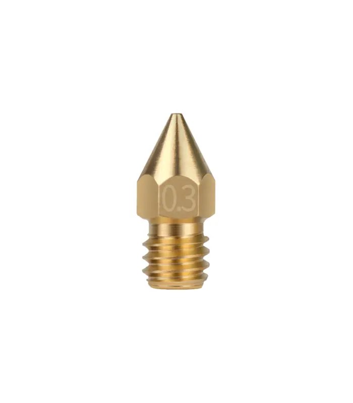 0.3mm MK8 Pirinç Nozzle - Creality Ender-3 Pro/V2 CR-10 Uyumlu