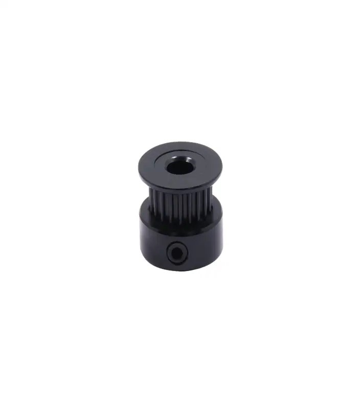 3D Yazıcı GT2 6mm 20 Diş Kasnak - 5mm Şaft Çapı - Siyah