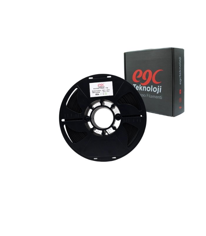 EGC Siyah Pla Plus Filament - 1 Kg - 1.75mm