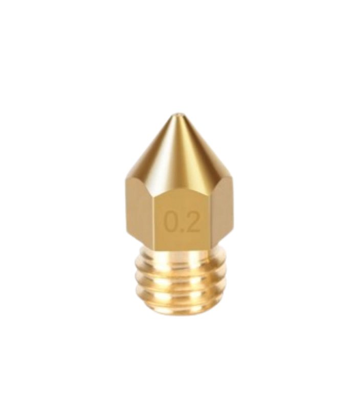 0.2mm MK8 Nozzle - Ender-3/Pro/V2 - CR10 Uyumlu