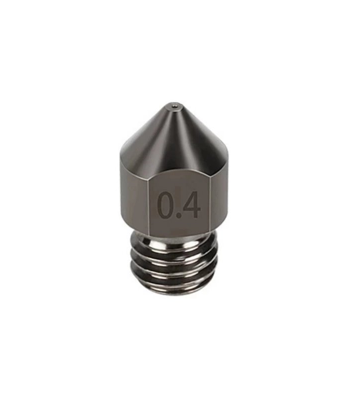 0.4mm Sertleştirilmiş Çelik MK8 Nozzle - Ender 3/CR10 Uyumlu