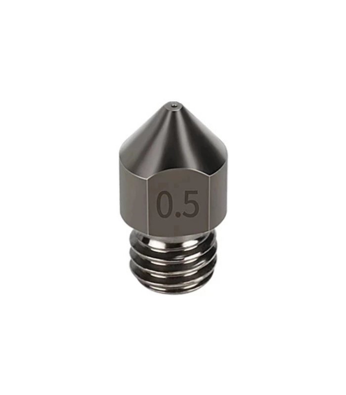 0.5mm Sertleştirilmiş Çelik MK8 Nozzle - Ender 3/CR10 Uyumlu