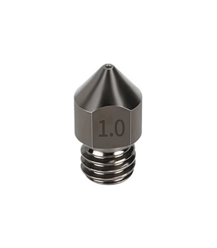 1.0mm Sertleştirilmiş Çelik MK8 Nozzle - Ender 3/CR10 Uyumlu