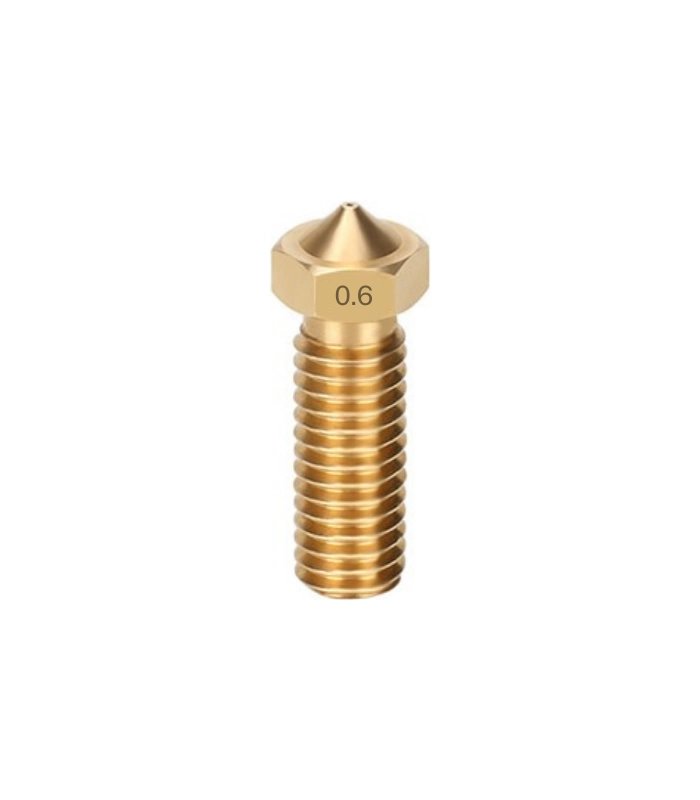 0.6mm Volcano Pirinç Nozzle - 1.75mm - Sidewinder X1/X2 Uyumlu