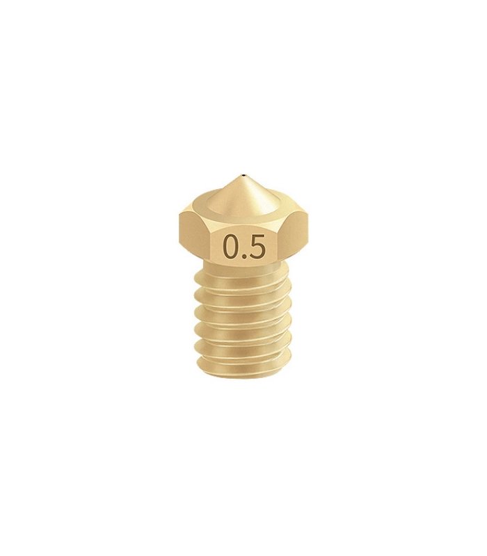 0.5mm E3D V5/V6 Pirinç Nozzle - 1.75mm