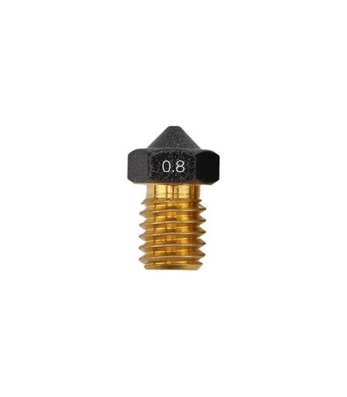 0.8mm E3D V5/V6 PTFE Teflon Kaplı Nozzle