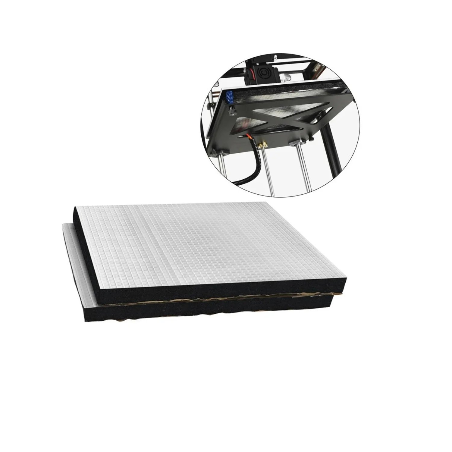 3D Yazıcı Tabla Yalıtım Süngeri 235x235mm - Tabla İzolasyonu