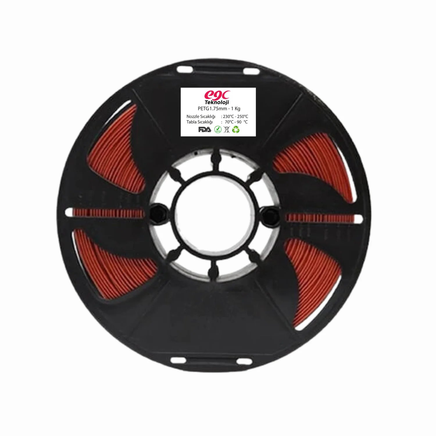EGC Bakır Petg Filament - 1.75mm - 1Kg