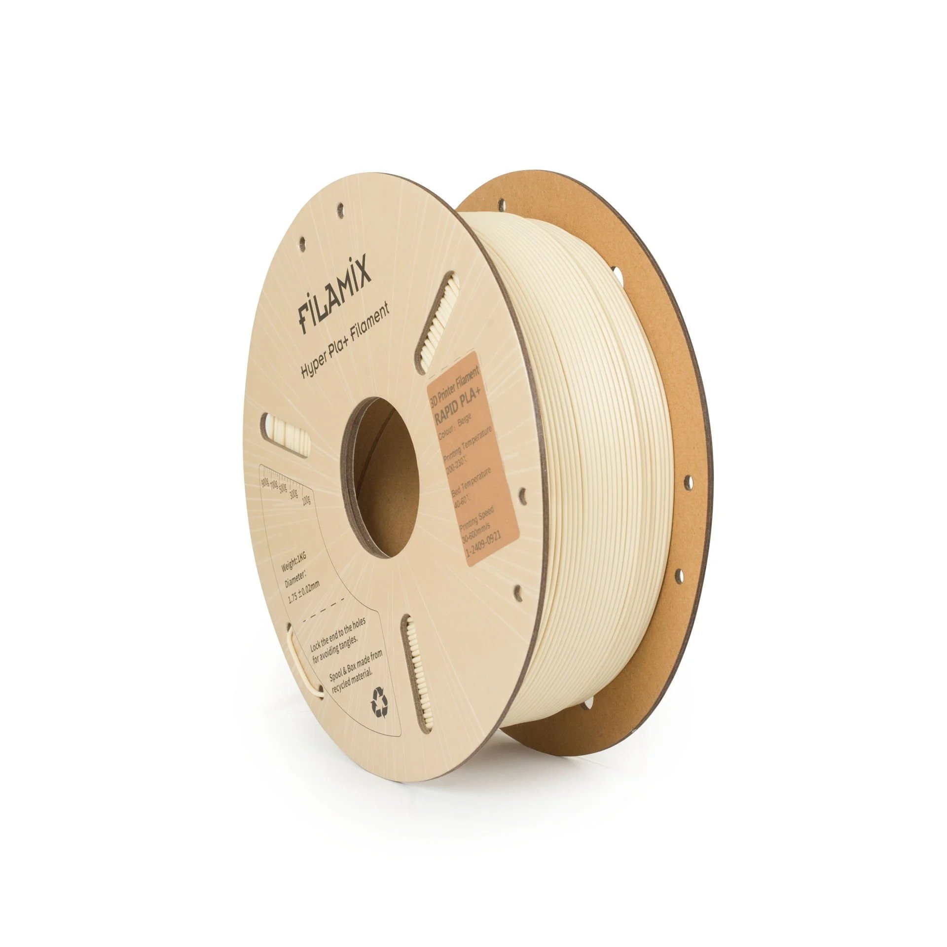 Filamix Bej Hyper Speed PLA Filament - 1.75mm - 1 Kg
