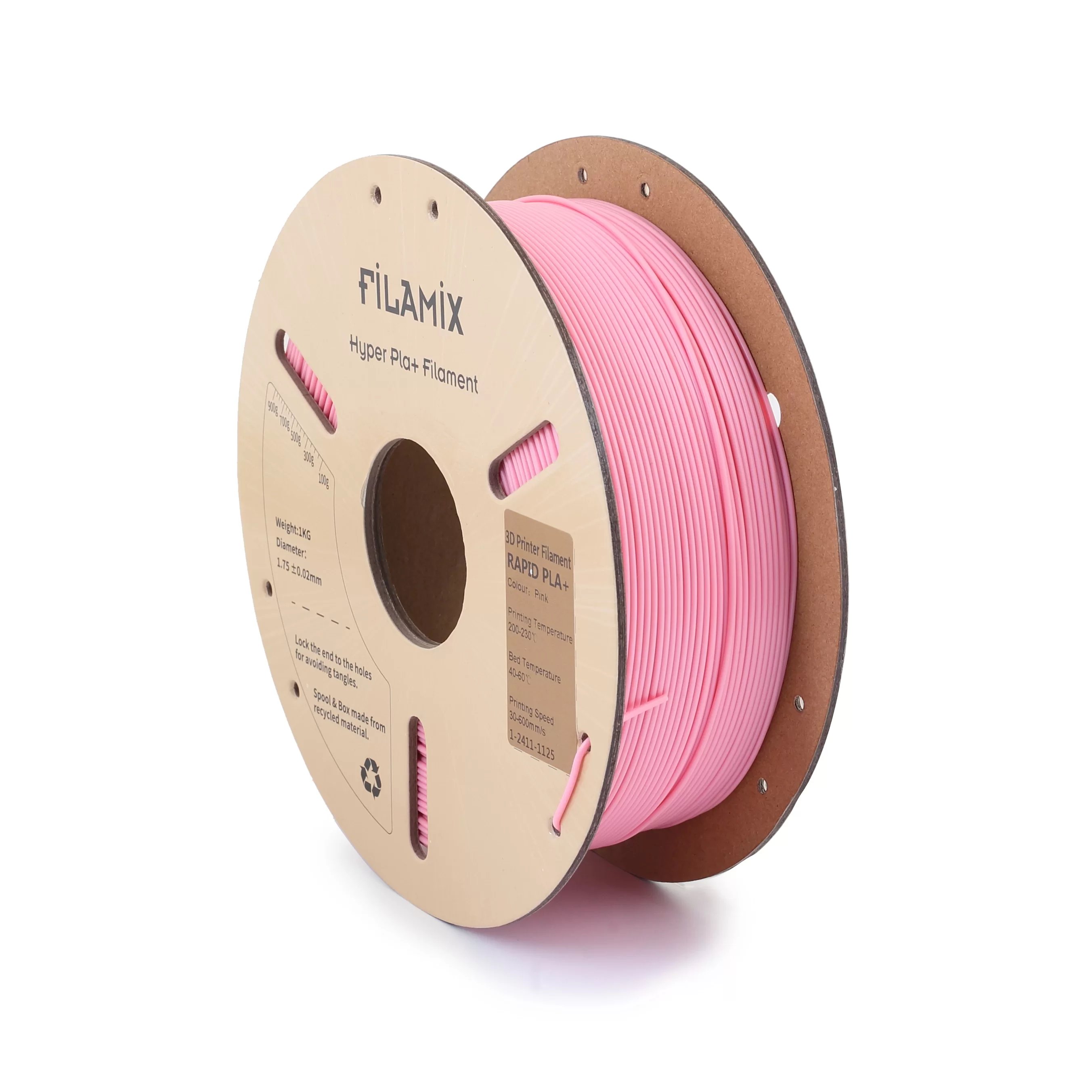 Filamix Pembe Hyper Speed PLA Filament - 1.75mm - 1 Kg
