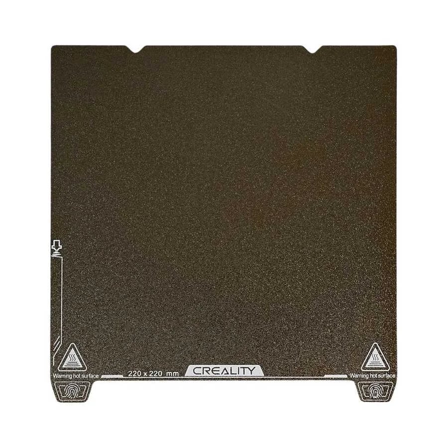 Creality Ender-3 V3 CoreXZ PEI Kaplı Yay Çeliği Manyetik Tabla – 235×235 mm