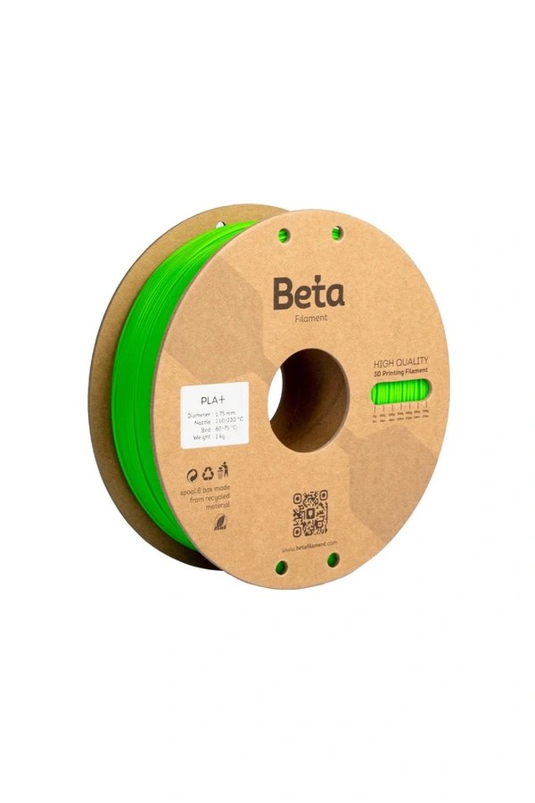 BETA Neon Yeşil PLA+ Filament - 1.75mm - 1 Kg
